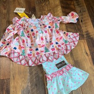 Matilda Jane Nutcracker Season PJ Set Size 2